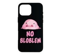 Custodia per iPhone 16 Pro Max Mens Womens Kids No Bloblem Blobfish Lover