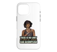 Custodia per iPhone 16 Pro Max Mese della storia nera Michelle Obama President's Day Women
