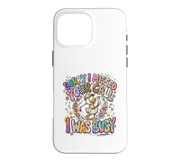 Custodia per iPhone 16 Pro Max Mi dispiace Ho perso la tua chiamata Ero occupato Golfing Duck