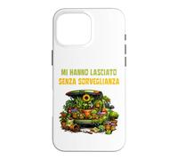 Custodia per iPhone 16 Pro Max Mi Hanno Lasciato Senza Sorveglianza Giardinaggio Divertente