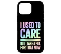 Custodia per iPhone 16 Pro Max Mi occupavo dell'umorismo sarcastico
