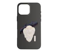 Custodia per iPhone 16 Pro Max Micologia dei funghi della criniera di leoni Hericium Forager