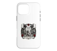 Custodia per iPhone 16 Pro Max Milizia Christi In Hoc Signo Vinces Cavaliere Sfondo