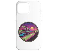 Custodia per iPhone 16 Pro Max Mini Golf Gorilla Humor Famiglia Golfers