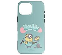 Custodia per iPhone 16 Pro Max Minions Easter Bello Surprise