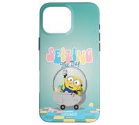 Custodia per iPhone 16 Pro Max Minions Easter Seizing The Day