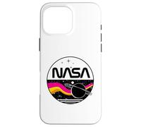 Custodia per iPhone 16 Pro Max Missione Nasa Artemis II NASA Retro Saturno Spazio