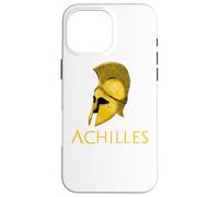Custodia per iPhone 16 Pro Max Mitologia Dell'antica Grecia Achille Guerra di Troia Epica Iliade