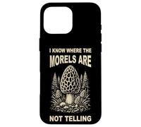 Custodia per iPhone 16 Pro Max Morel Hunter Humor So dove sono le spugnole