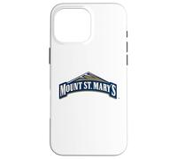 Custodia per iPhone 16 Pro Max Mount St. Mary's University Mountaineers Logo