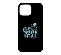 Custodia per iPhone 16 Pro Max Mr. Snow it all Neve Stagione invernale