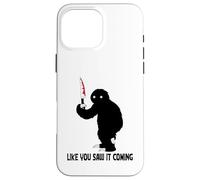 Custodia per iPhone 16 Pro Max Murderous Sloth With Knife Halloween Gag Gift For Sloth Fans
