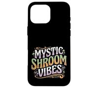 Custodia per iPhone 16 Pro Max Mystic Shroom Vibes Mushroom Fungi