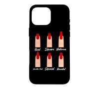 Custodia per iPhone 16 Pro Max Nail Tech Techniques Nail Boss Nail Polish Art Nail Shapes