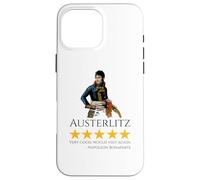 Custodia per iPhone 16 Pro Max Napoleone Bonaparte - Austerlitz - Storia francese Meme Francia