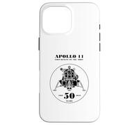 Custodia per iPhone 16 Pro Max Nasa Artemis II Apollo 11 Primi umani sulla luna 50 anni