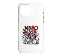 Custodia per iPhone 16 Pro Max Nerone Imperatore Romano Antica Roma Città Infuocata