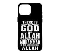 Custodia per iPhone 16 Pro Max Nessun dio tranne Allah Muhammad è il messaggero Ramadan Eid Islam