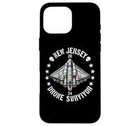 Custodia per iPhone 16 Pro Max New Jersey Drone Survivor | NJ Drones Alien Technology UAPs