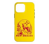 Custodia per iPhone 16 Pro Max New Mexico Mountain Lion & Zia Outdoor Hiking