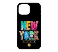 Custodia per iPhone 16 Pro Max New York City Graphic NYC The City That Never Sleeps