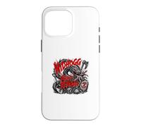 Custodia per iPhone 16 Pro Max Nidhogg Radice Rimozione Norrena Viking Heavymetal Mostro Roots