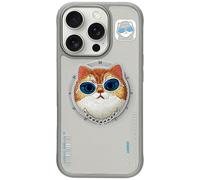 Custodia per iPhone 16 Pro Max Nimmy MagSafe grigia