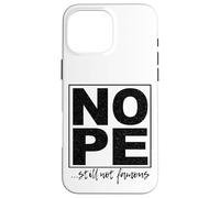 Custodia per iPhone 16 Pro Max No, ancora non famoso