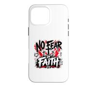 Custodia per iPhone 16 Pro Max No Fear In Faith Romani Cristiani 8 31 Versetto