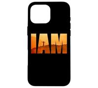 Custodia per iPhone 16 Pro Max Nome ebraico di DIO IAM Yahweh Fede cristiana Gesù Cristo