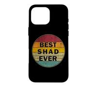 Custodia per iPhone 16 Pro Max Nome personalizzato Shad I love Shad Retro stile vintage
