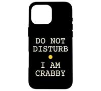 Custodia per iPhone 16 Pro Max Non disturbare Sono Crabby Crostacei Osservatore