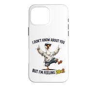 Custodia per iPhone 16 Pro Max Non so di te ma mi sento 20x2 Oca divertente