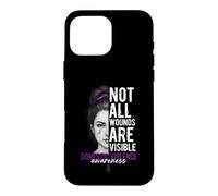 Custodia per iPhone 16 Pro Max Non tutte le ferite sono consapevoli della violenza domestica delle donne visibili