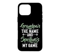 Custodia per iPhone 16 Pro Max Nonno è il nome e Spoiling is my Game New Grandpa