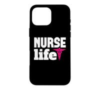 Custodia per iPhone 16 Pro Max Nurse Life Proud Nurses Funny Nursing For Women Men