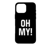 Custodia per iPhone 16 Pro Max Oh, mia divertente idea per una festa in costume per Halloween