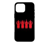 Custodia per iPhone 16 Pro Max Ohio Gnomes Graphic Design Minimalist Art Style