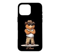Custodia per iPhone 16 Pro Max Orso cholo El Homie