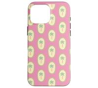 Custodia per iPhone 16 Pro Max Palm Tropical Tree Summer Beach Island Style