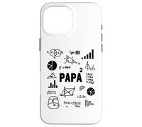 Custodia per iPhone 16 Pro Max Papà al Quadrato Papà Due Volte Secondo Potere Padre