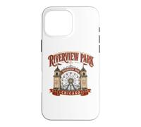 Custodia per iPhone 16 Pro Max Parco divertimenti Riverview Chicago Illinois Nostalgia