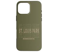 Custodia per iPhone 16 Pro Max Parco vintage di St. Louis Minnesota