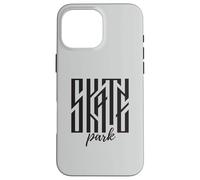 Custodia per iPhone 16 Pro Max Pattinaggio urbano Skate Park Street Style Vibes
