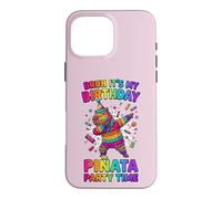 Custodia per iPhone 16 Pro Max Pennello per compleanno Pinata It's My Birthday Party Birthday Kids
