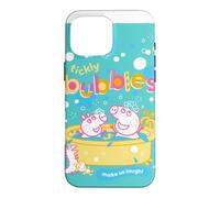 Custodia per iPhone 16 Pro Max Peppa Pig Bubbles