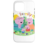 Custodia per iPhone 16 Pro Max Peppa Pig Family Fun