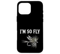 Custodia per iPhone 16 Pro Max Pesca a mosca Brook Dry Fly Tying Fisherman I'm So Fly