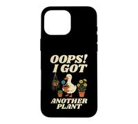 Custodia per iPhone 16 Pro Max Pianta da giardiniere divertente Lady Oops Un'altra pianta