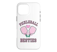 Custodia per iPhone 16 Pro Max Pickleball Besties BestFriend's Tee Fashion